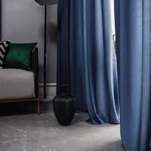 Thick Gauze Curtain Silky Silk Cashmere Light Impermeable White Gauze Wild Bedroom Living Room Window Curtains Customization