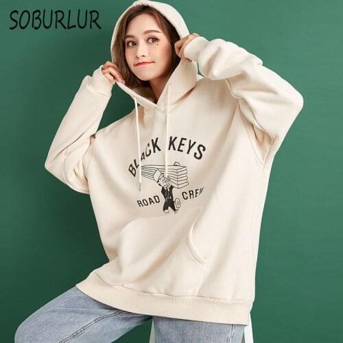 Женские толстовки SOBURLUR China At AliExpress