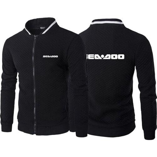 Men Winter Harajuku Zipper Sea Doo Seadoo Moto Logo Sweatshirt Harajuku Hoodies Oversized Comfortable Clothes Pullovers Tops