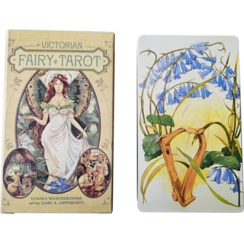 Victorian fairy tarot cards Tarot Deck cards read the mythic fate divination for fortune games