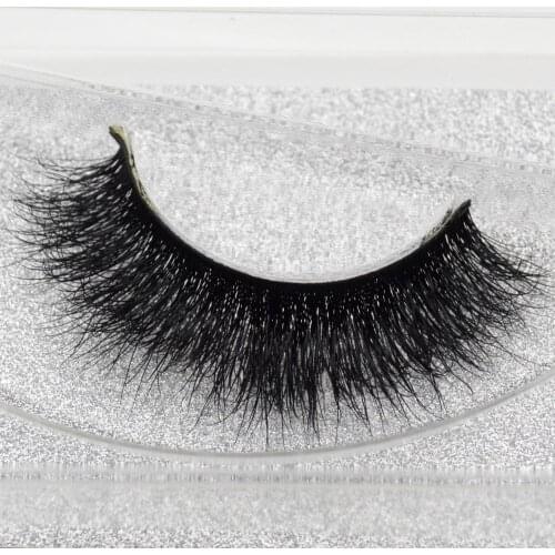 Visofree Mink Lashes Medium Volume Eyelashes Light-weighted Natural Eyelashes Crisscross Curly Eyelashes cilios posticos A09