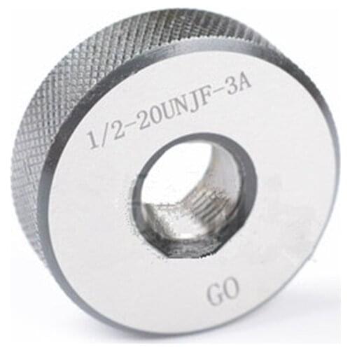 1/4-28 5/16-24 3/8-24 3/4-16 1/2-20 7/16-20UNJF 3A thread ring gauge go nogo gage precision ring O gauge measuring tool
