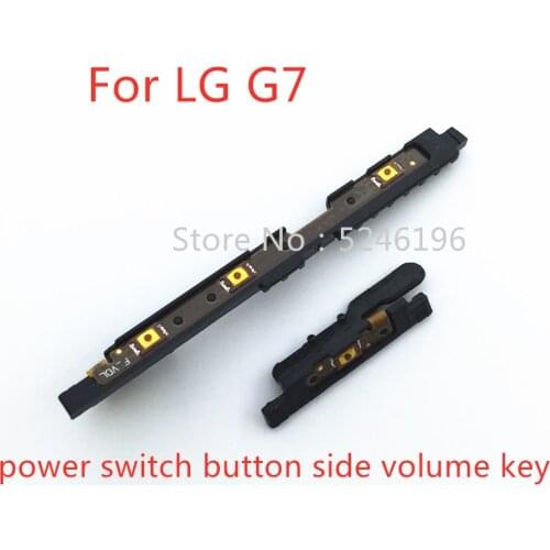 1pcs apply For LG G7 G710 G710N power switch button side volume key soft cable Replacement of parts