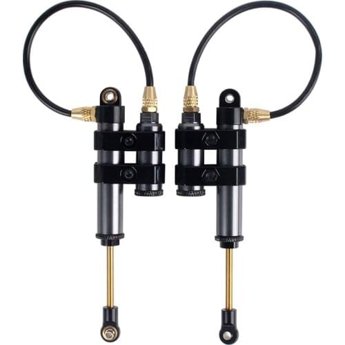 1Pair Metal Piggyback Shock Absorber 100/110MM Internal Springs Damper 1/10 RC Rock Crawler for TRAXXAS TRX4 Axial SCX10 D90