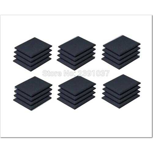 24pcs size 30*30*5cm Black Prim acoustic foam acoustic panel acoustic Broadway Scatter Blocks Acoustic Treatment Pro Audio LA