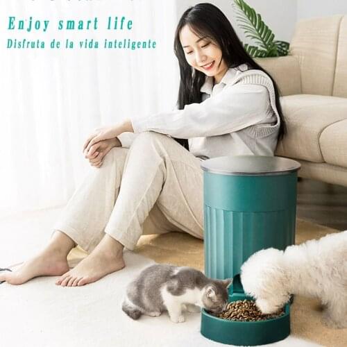 3L Automatic Pet Feeder Smart Cat Dog Food Dispenser Remote Control APP Timer For Cat & Small Dog Splitter Meals Control Bowls