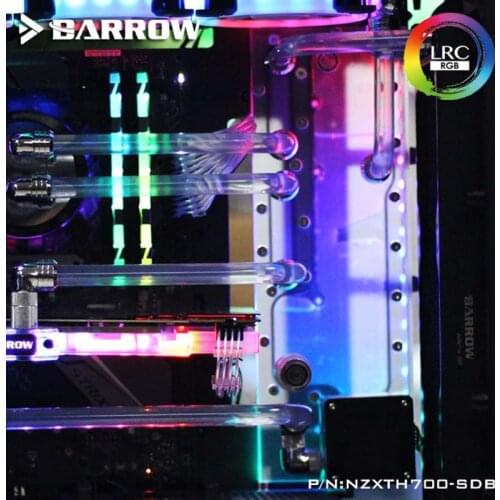 Barrow NZXTH700-SDB waterway plate for NZXT H700 case LRC2.0 water cooler Building water channel integrated board