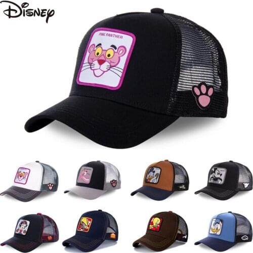 New Brand Disney Minnie Mickey Snapback Cotton Baseball Cap Men Women Hip Hop Dad Mesh Hat Trucker Hat Dropshipping