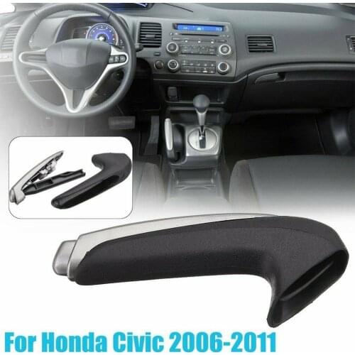 ABS Car Handbrake Cover For Honda Civic 2006~2011 Hand Brake Handle Cover Protect Stick 47115-SNA-A82Z