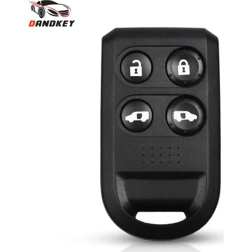 Dandkey Replacement Car Key Shell For Honda Car Accessories 4 Button Keyless Entry Remote Key Case Fob Cover Car-styling