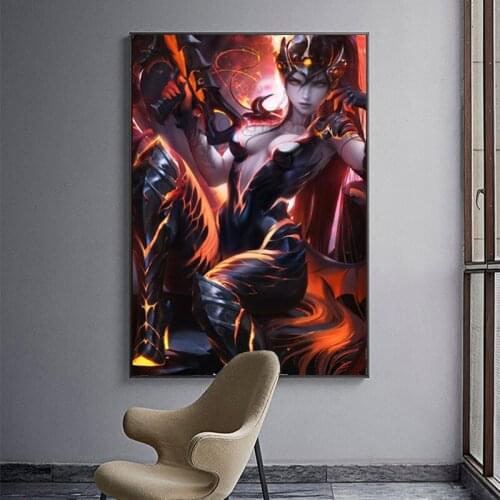 LOLHome Decor Modular Canvas Picture High School Dxd Animation Painting Poster Art Wall For Home Canvas Painting Wholesale