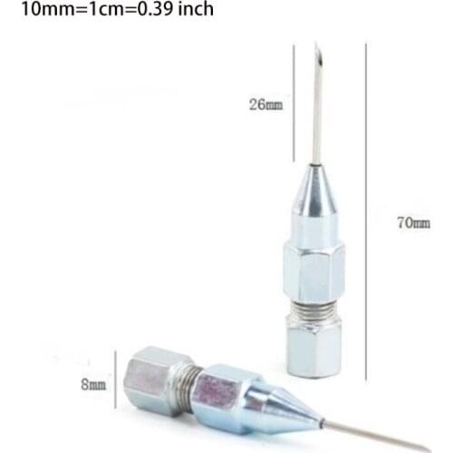 Needle Nose Grease Dispenser Nozzle Adaptor Accessories Bearings Removable Removable Refueling 85AC