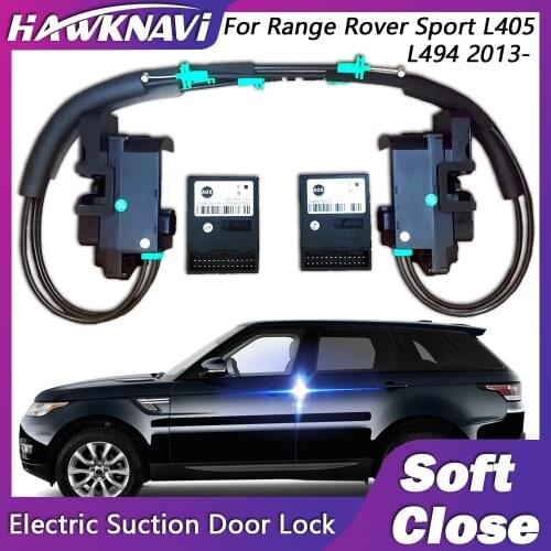 Electric Suncion Door Lock for Land Rover Range Rover Sport L405 L494 Auto Soft Close Super Silence Anti Pinch Car Vehicle Door