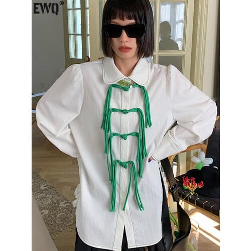 Блузки с цветами EWQ China At AliExpress