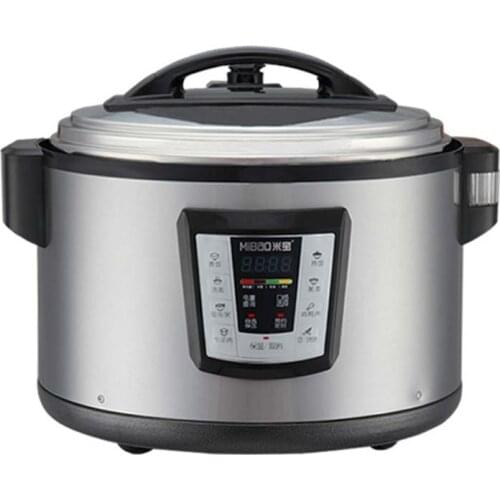 Commercial Large Capacity 11L Rice Cooking Machine Multifunction Timing Rice Cooker Steamer Heat Preservation Food Cooker