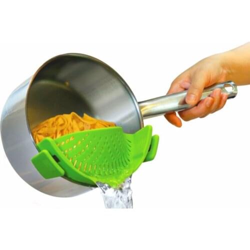 Kitchen Gadget Tool Pot Pasta Food Drainer Strainer