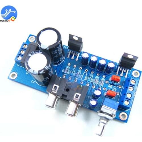 TDA2030A Amplifier Board Audio Power Speaker Amplifier DIY Kit For Arduino 18W x 2 BTL Amplificador Transceiver