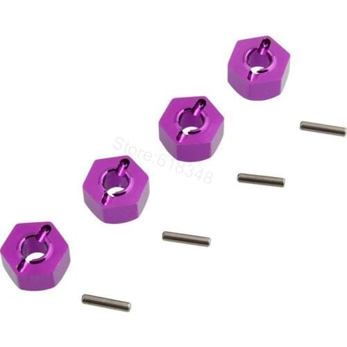 RC 12mm Aluminum Wheel Hex Mount Drive Hub For HPI RS4 Drift Models Racing Car