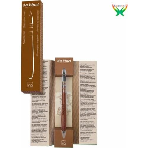 Da Vinci 499 squirrel-hair watercolor pen with silver tail watercolor brush with squirrel-hair mop pen with silver tip