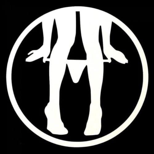 Sexy stickers PANTY DROPPER JDM ILLEST SHOCKER STANCE WINDOW STICKER VINYL DECAL 15cm