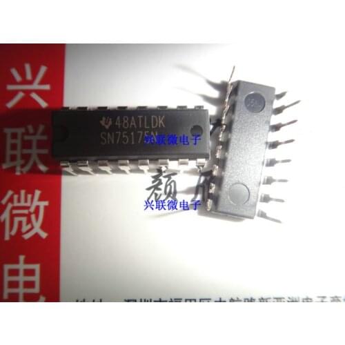 In stock 100% New&Original 5pcs/lot SN75175N SN75175 DIP16