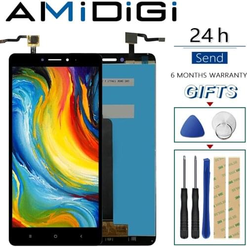 For Xiaomi Mi Max LCD screen display+touch panel digitizer white Black for xiaomi max 1 lcd+Tolls free shipping