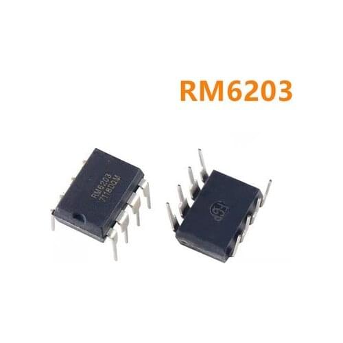 10pcs/lot RM6203 CR6203 DIP-8 In Stock