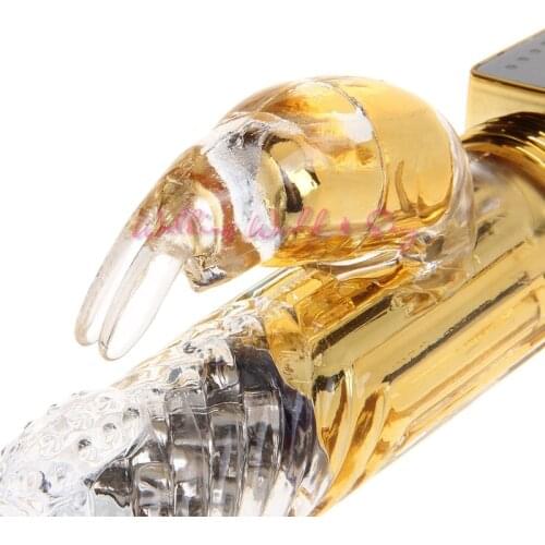 12 Speed Rotation Dual Vibrating Massager Rabbit Vibrator Femal Clitoris Stimulator G Spot Vibrators Dildo Sex Toys For Women