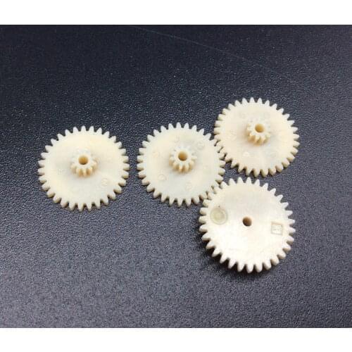 4pcs plastic gear for cassette deck audio player CD/VCD/DVD/LD tape recorder