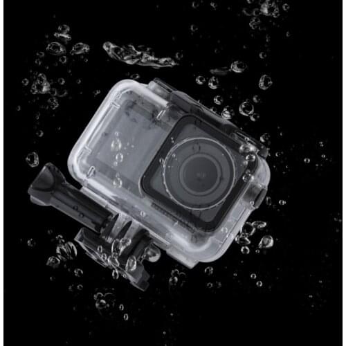 45m Underwater Waterproof Housing Diving Case for DJI Osmo Action, with Buckle Basic Mount & Screw
