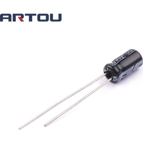 50PCS 22uF 25V 4*7 Electrolytic Capacitor