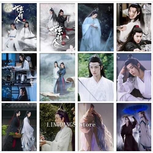 5D DIY Diamond Painting TV Chen QingLing Mo Dao Zu Shi Wei Wuxian Lan Zhan Diamond Mosaic Cross Stitch Kits Art Home Decor Gift