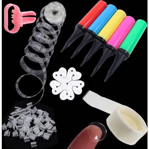 Birthday Party Ballons Accessories Balloon Chain PVC Rubber Chain Clips Balloons Glue Air Pump for Wedding Decoration Babyshower