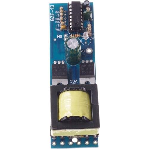 Taidacent Small Power Inverter Single Silicon Inverter Step Up Transformer 12/24V to 220/110V Module High Frequency Solar Invert