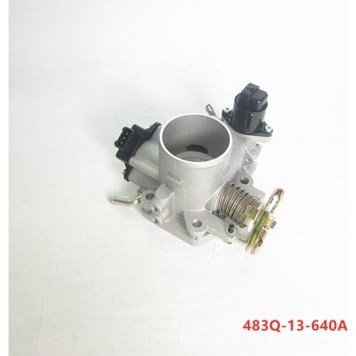 Car engine throttle body assembly with idle speed motor 483Q-13-640A for Haima 3 2007-2012 Haima Freema H2 2006-2012