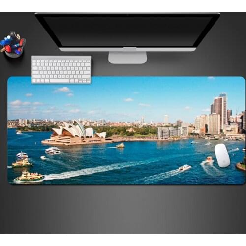 Beautiful Sydney Theatre Mouse Pad Personality PC Gaming Computer XL Mouse Mat High Quality Wot Mousepad Gamer Best Gifts