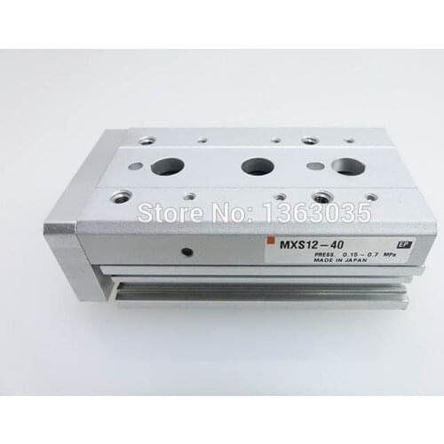 MXS12-40 pnuematic dual rod cylinder slide MXS12-40 pneumatic cylinder in good condition