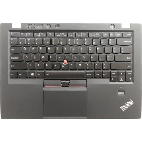 New Original for Lenovo Thinkpad X1 Carbon 2013 US Backlit Keyboard bezel Palmrest Cover FRU: 00HT074 04Y2989 04Y0822 00HT036