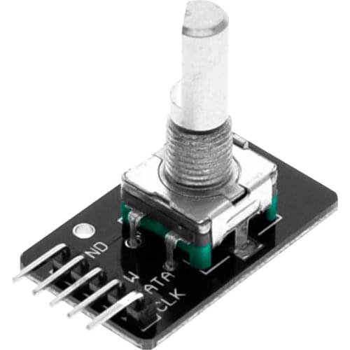 KY-040 Rotary Encoder Module Rotating Potentiometer Digital Control Brick Sensor Development for Raspberry AVR PiC