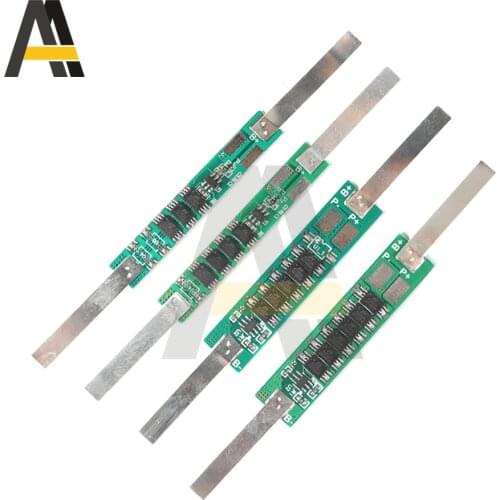 BMS Protection Board For 1S 3.7V 18650 Li-Ion Lithium Battery 2/3/4.5/6/7.5/9A 1-6 MOS Over Charge Board With Solder Belt #24606