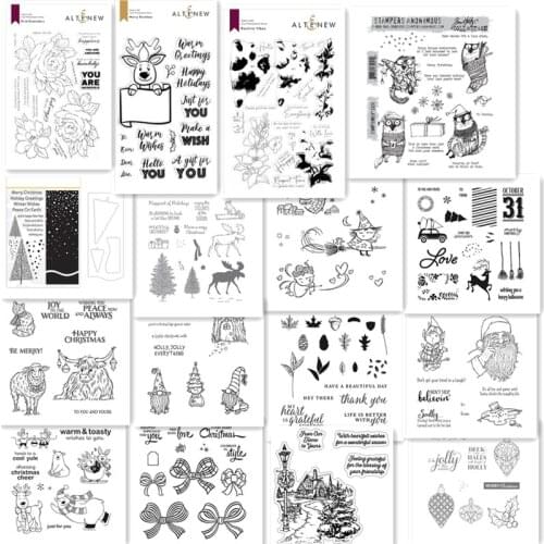 Clear Stamp and Metal Cutting Dies Cut Die Mold For Diy Scrapbook Paper Craft Knife Mould Blade Punch Stencils Dies