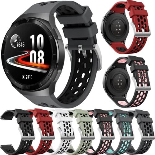 Watch Strap For Huawei watch GT 2e GT2e original SmartWatch Sport Silicone band Replacement Wristband Accessories Bracelet belt