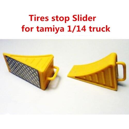 Tamiya tractor trailer upgrade parts tires stop slider set for 1/14 rc actros arocs benz 3363 scania R620 56323 volvo MAN tgx