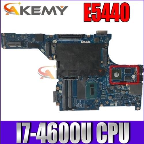 High quality VAW30 LA-9832P For Dell Latitude E5440 Laptop Motherboard CN-0NR2XX NR2XX SR1EA I7-4600U DDR3L 100% Tested