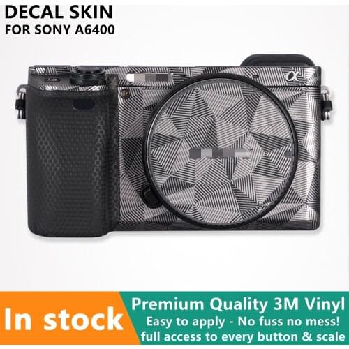 A6400 A6300 Protective Cover Skin For Sony Alpha A6300 A6400 Camera Skin Decal Protector Anti-scratch Coat Wrap 3M Vinyl Sticker
