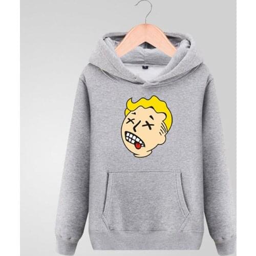 Women Men And Hoodies Sweatshirt Game Fallout 4 Hooded pipboy Nuka cola print fashion Coat casual Pullovers