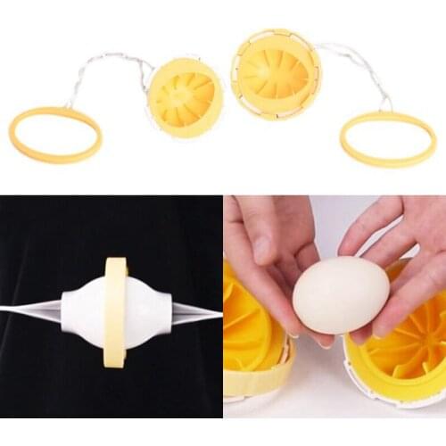 1PC Golden Egg Maker Egg Shaker Scrambler Egg Yolk White Mixer Hand Kitchen Tool