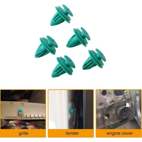 10/40Pcs High Quality Auto Door Trim Panels Fastener Clips Car Plastic Fixed Clip Bumper Door Buckle Car Interior Accessories
