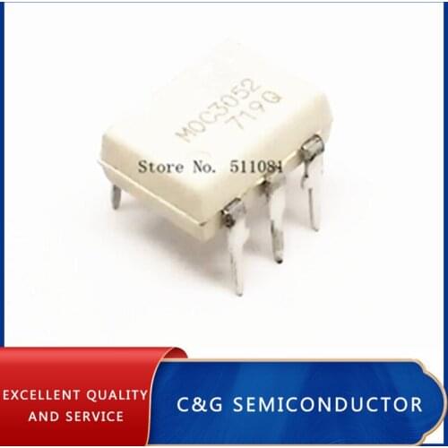 100PCS MOC3052 MOC3052 DIP-6