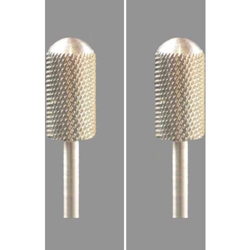 2pcs Carbide Nail Drill Bit - Large Barrel Smooth Top Bit -F